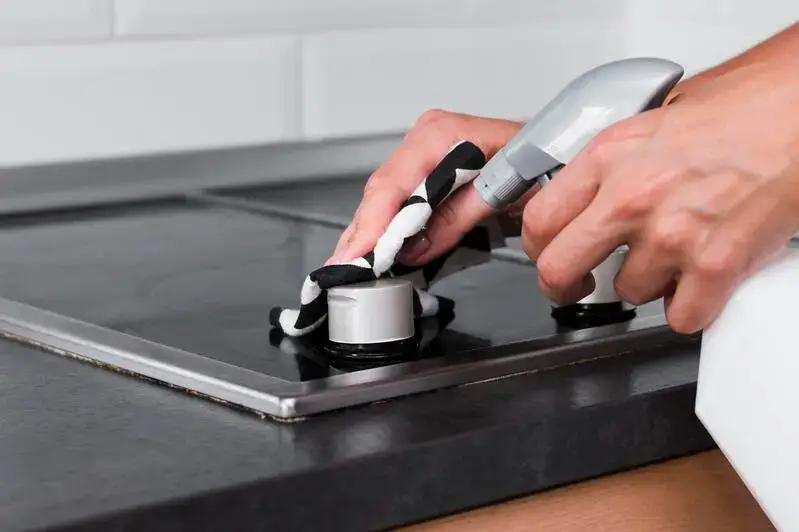 Como limpar o cooktop de vidro ou inox